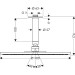 Hansgrohe Tellerkopfbrause Raindance Air 300mm für Deckenmontage chrom
