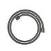 Hansgrohe Textilbrauseschlauch Designflex 1600mm Brushed Black Chrome