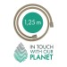 Hansgrohe Textilbrauseschlauch Designflex Planet Edition 1250mm Sand recycelt