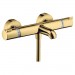 Hansgrohe Thermostat Ecostat Comfort Wanne Aufputz DN15 Polished Gold Optik