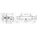 Hansgrohe Thermostat Ecostat Universal Brausenmischer Aufputz chrom