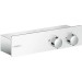 Hansgrohe Thermostat ShowerTablet 350 Brause Aufputz DN15 weiss/chrom