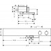 Hansgrohe Thermostat ShowerTablet 600 Wanne Aufputz DN15 weiss/chrom