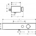 HG Thermostat ShowerTablet Select 400 Brause Aufputz DN15 chrom
