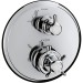 Hansgrohe Thermostat Unterputz Axor Montreux F-Set chrom mit Absperrventil