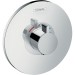 Hansgrohe Thermostat, Unterputz, Ecostat S, Fertigset, chrom