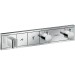 Hansgrohe Thermostat Unterputz RainSelect, Fertigset, 2 Verbraucher, chrom