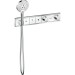 Hansgrohe Thermostat Unterputz RainSelect, Fertigset, 3 Verbraucher, weiss/chrom