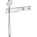 Hansgrohe Thermostat Unterputz RainSelect, Fertigset, 4 Verbraucher, weiss/chrom