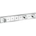 Hansgrohe Thermostat Unterputz RainSelect, Fertigset, 4 Verbraucher, weiss/chrom