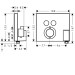 HG Thermostat Unterputz ShowerSelect FS 2 Verbraucher chrom m.Fixfit u.Porter