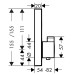 HG Thermostat Unterputz ShowerSelect Fertigset 1 Verbraucher chrom