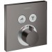 Hansgrohe Thermostat Unterputz ShowerSelect Fertigset 2 Verbraucher Brushed Black