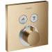 Hansgrohe Thermostat Unterputz ShowerSelect Fertigset 2 Verbraucher Brushed Bronze