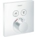 Hansgrohe Thermostat, Unterputz, ShowerSelect, Fertigset, 2 Verbraucher, weiss matt 
