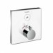HG Thermostat Unterputz ShowerSelect Glas 1 Verbraucher weiss/chrom