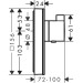HG Thermostat UP ShowerSelect Glas FS Highflow 1 Verbr./1 Ausg.weiss/chrom