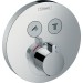 Hansgrohe Thermostat, Unterputz, ShowerSelect S, Fertigset, 2 Verbraucher, chrom