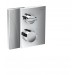 Hansgrohe Thermostat UP Axor Edge F-Set Diamantschliff chr.m.Absperr-u.Umstellv.