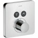 Hansgrohe Thermostat UP Axor ShowerSelect Fertigset 2 Verbraucher chrom