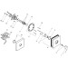 Hansgrohe Thermostat UP Axor ShowerSelect Fertigset quadratisch chrom