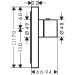 Hansgrohe Thermostat UP Axor ShowerSelect Highflow FS 1 Verbraucher quadr.chrom