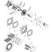 Hansgrohe Thermostat UP Ecostat Comfort E  Fertigset 2 Verb.m.Sicherungskombi.chr