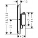 Hansgrohe Thermostat UP ShowerSelect Comfort Q Fertigset 1 Verbraucher MSW