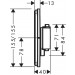 Hansgrohe Thermostat UP ShowerSelect Comfort Q Fertigset MW