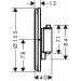 Hansgrohe Thermostat UP ShowerSelect Comfort S Fertigset 2 Verb.m.Sicherungskombi. chr