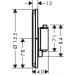 Hansgrohe Thermostat UP ShowerSelect Comfort S Fertigset MW