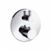 Hansgrohe Thermostatmischer Unterputz Ecostat F-Set chrom m.Absperrventil zyl.Griff