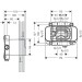 Hansgrohe Thermostatmodul Unterputz Axor ONE Grundset