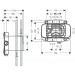 Hansgrohe Thermostatmodul Unterputz Axor ONE Grundset