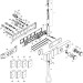 Hansgrohe Thermostatmodul Unterputz Select Axor Edge F-Set 2 Verbr.Diamantschliff chrom