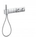 Hansgrohe Thermostatmodul Unterputz Select Axor Edge F-Set 3 Verbr.Diamantschliff chrom