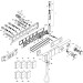 Hansgrohe Thermostatmodul Unterputz Select Axor Edge F-Set 3 Verbr.Diamantschliff chrom