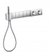 Hansgrohe Thermostatmodul Unterputz Select Axor Edge F-Set 5 Verbr.Diamantschliff chrom
