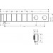 Hansgrohe Thermostatmodul Unterputz Select Axor Edge F-Set 5 Verbr.Diamantschliff chrom