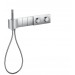 Hansgrohe Thermostatmodul Unterputz Select Axor Edge Fertigset 3 Verbraucher chrom