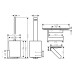 HG Toilettenset WallStoris mattschwarz