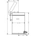 HG Treteimer AddStoris mattweiss  