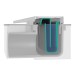 Hansgrohe uBox universal flat Siphon  