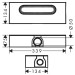 HG uBox universal GK für Duschrinnen Ablaufgehäuse für Standardinstallation