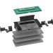 HG uBox universal GK für Duschrinnen Ablaufgehäuse für Standardinstallation