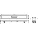Hansgrohe uBox universal Installationsset 900 mm für befliesbare Duschrinnen