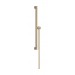 Hansgrohe Unica Brausestange E Puro 65 cm mit Easy Slide Handbrausehalter und Isiflex Brauseschlauch 160 cm Brushed Bronze