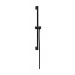 Hansgrohe Unica Brausestange Pulsify S 65 cm mit Push Handbrausehalter und Isiflex Brauseschlauch 160 cm Mattschwarz