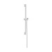Hansgrohe Unica Brausestange Pulsify S 65 cm mit Push Handbrausehalter und Isiflex Brauseschlauch 160 cm Mattweiß
