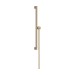 Hansgrohe Unica Brausestange S Puro 65 cm mit Easy Slide Handbrausehalter und Isiflex Brauseschlauch 160 cm Brushed Bronze